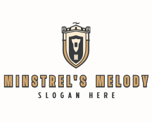 Medieval Security Shield logo design