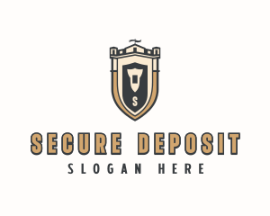 Medieval Security Shield logo design