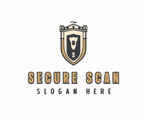 Medieval Security Shield logo design