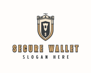 Medieval Security Shield logo design