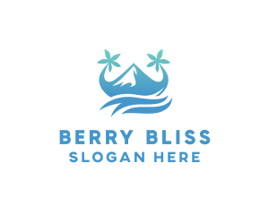 Sea Island Mountain logo design