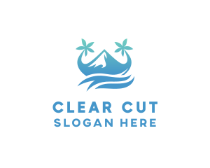 Sea Island Mountain logo design