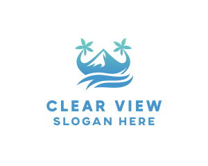 Sea Island Mountain logo design