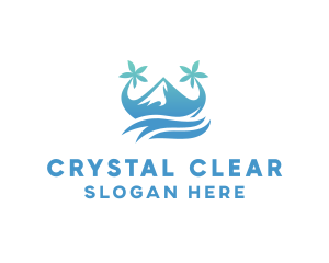 Sea Island Mountain logo design