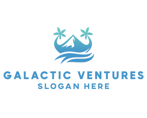 Sea Island Mountain logo design