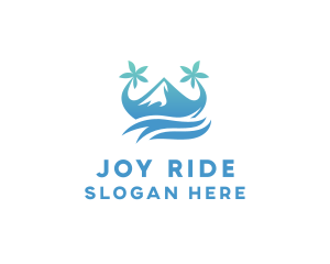 Sea Island Mountain logo design