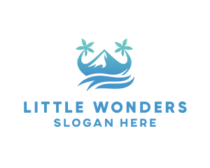 Sea Island Mountain logo design