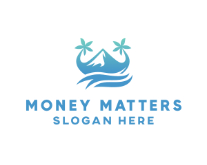 Sea Island Mountain logo design