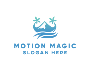 Sea Island Mountain logo design