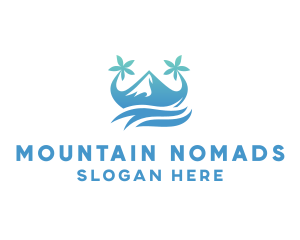 Sea Island Mountain logo design