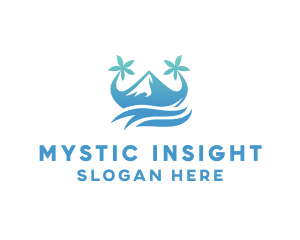 Sea Island Mountain logo design