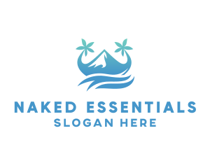 Sea Island Mountain logo design