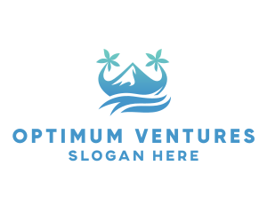 Sea Island Mountain logo design