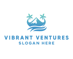 Sea Island Mountain logo design