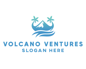 Sea Island Mountain logo design