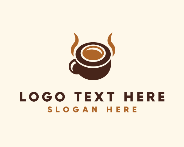 Caffeine logo example 4
