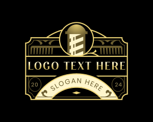 Elegant Comb Barber logo