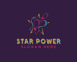 Balloon Party Venue logo design