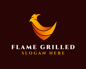 Chicken Diner Grill logo design