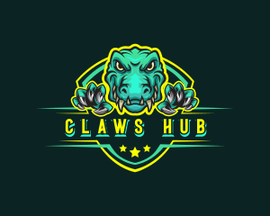 Crocodile Claw Shield logo