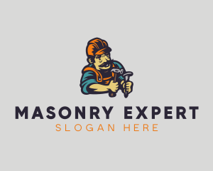 Construction Handyman Carpentry logo design