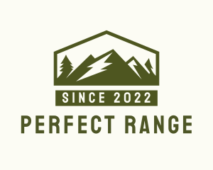 Outdoor Mountain Campsite  logo design