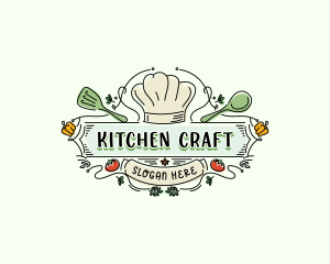 Chef Kitchen Restaurant logo design