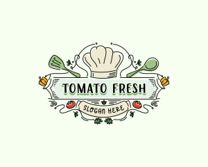 Chef Kitchen Restaurant logo design