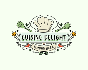 Chef Kitchen Restaurant logo design