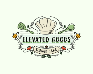 Chef Kitchen Restaurant logo design