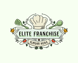 Chef Kitchen Restaurant logo design