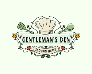 Chef Kitchen Restaurant logo design