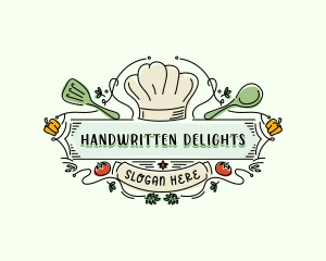 Chef Kitchen Restaurant logo design