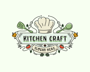 Chef Kitchen Restaurant logo design