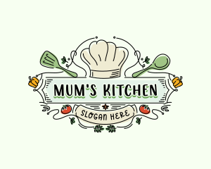 Chef Kitchen Restaurant logo design