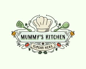 Chef Kitchen Restaurant logo design