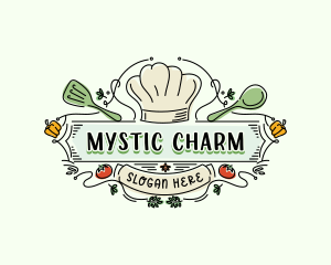 Chef Kitchen Restaurant logo design