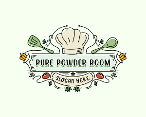 Chef Kitchen Restaurant logo design