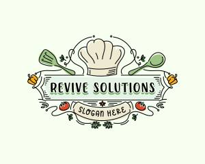 Chef Kitchen Restaurant logo design