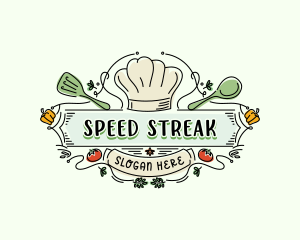 Chef Kitchen Restaurant logo design