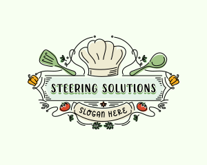 Chef Kitchen Restaurant logo design