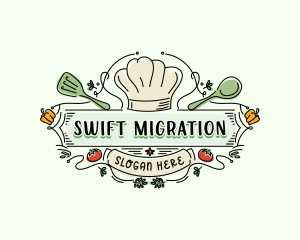 Chef Kitchen Restaurant logo design