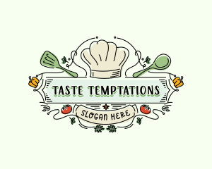 Chef Kitchen Restaurant logo design