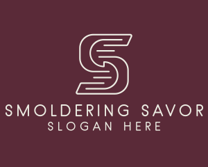 Modern Digital Marketing Letter S  logo design