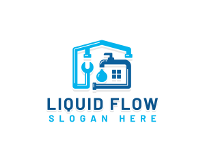 Home Plumbing Repair logo design