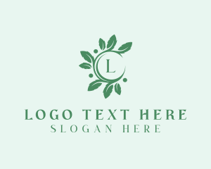 Leaves Nature Garden logo