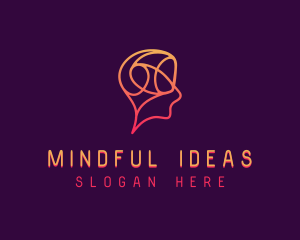 Artificial Intelligence Mind logo design