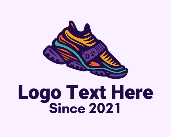 Hiking Shoes logo example 1