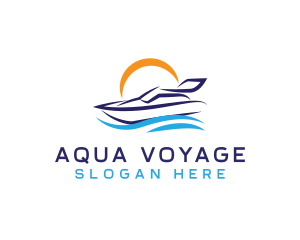 Yacht Travel Tour logo design