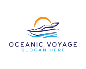 Yacht Travel Tour logo design